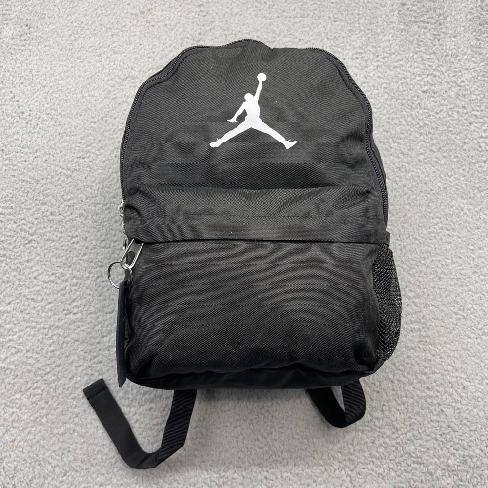 Nike Air Jordan 7A0654-023 Jumpman Logo Black Mini Bag 10L Small Travel Backpack